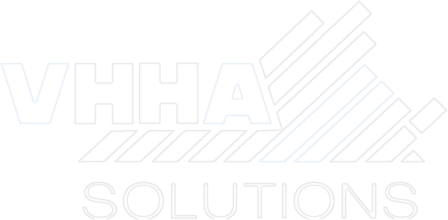 VHHA Solutions White Logo